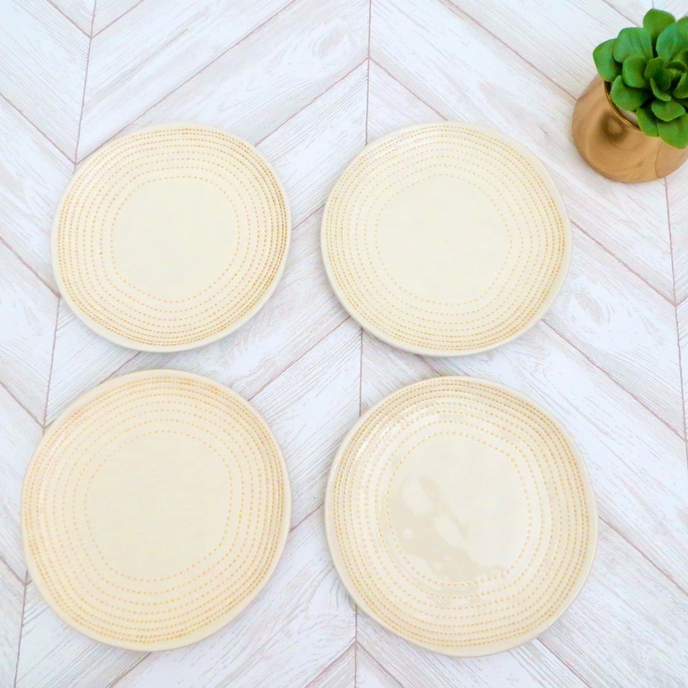 Hearth & Hand Magnolia Dessert Plate Lot of 4